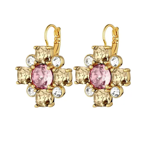Dyrberg/Kern Jewellery Dyrberg/Kern - Batti Gold Earrings Golden/Rose