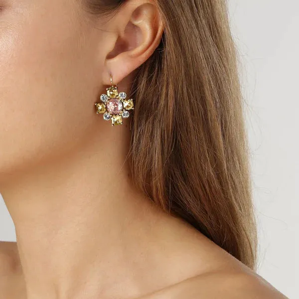 Dyrberg/Kern Jewellery Dyrberg/Kern - Batti Gold Earrings Golden/Rose