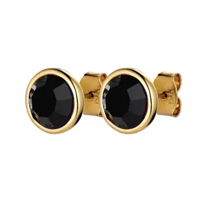 Dyrberg/Kern Jewellery Dyrberg/Kern - Dia Gold Earrings Black