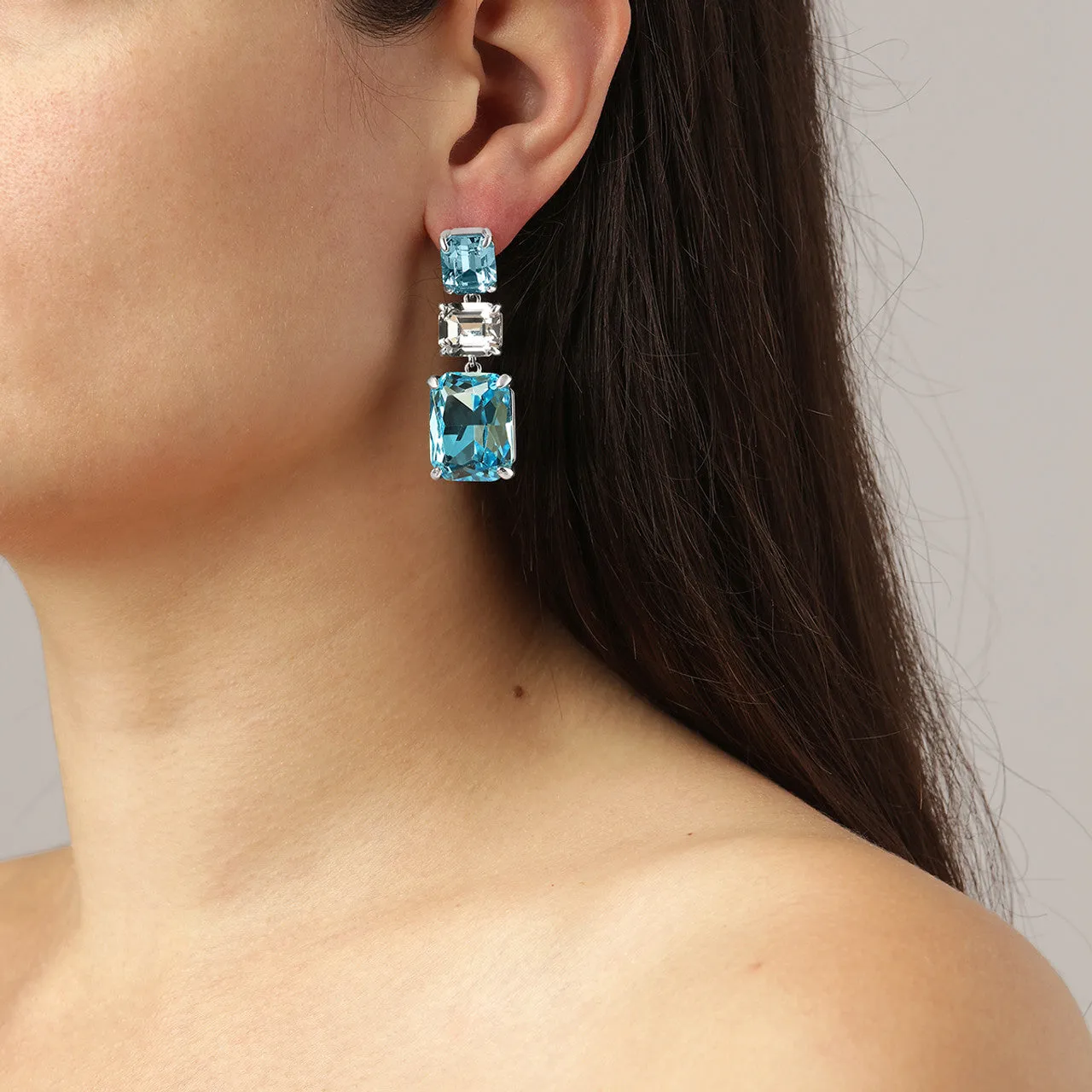 Dyrberg/Kern Jewellery Dyrberg/Kern - Esmara SS Aqua & Crystal