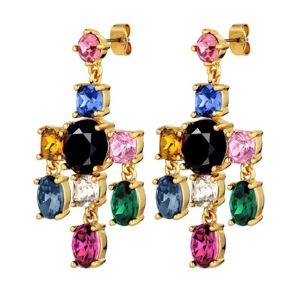 Dyrberg/Kern Jewellery Dyrberg/Kern - Leonora SG Rainbow