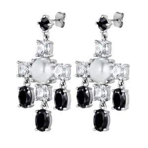Dyrberg/Kern Jewellery Dyrberg/Kern - Leonora Shiny Silver Earrings