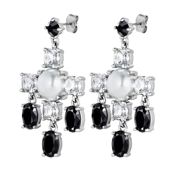Dyrberg/Kern Jewellery Dyrberg/Kern - Leonora Shiny Silver Earrings