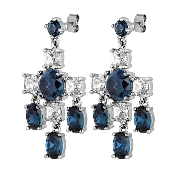 Dyrberg/Kern Jewellery Dyrberg/Kern - Leonora SS Royal Blue/Crystal