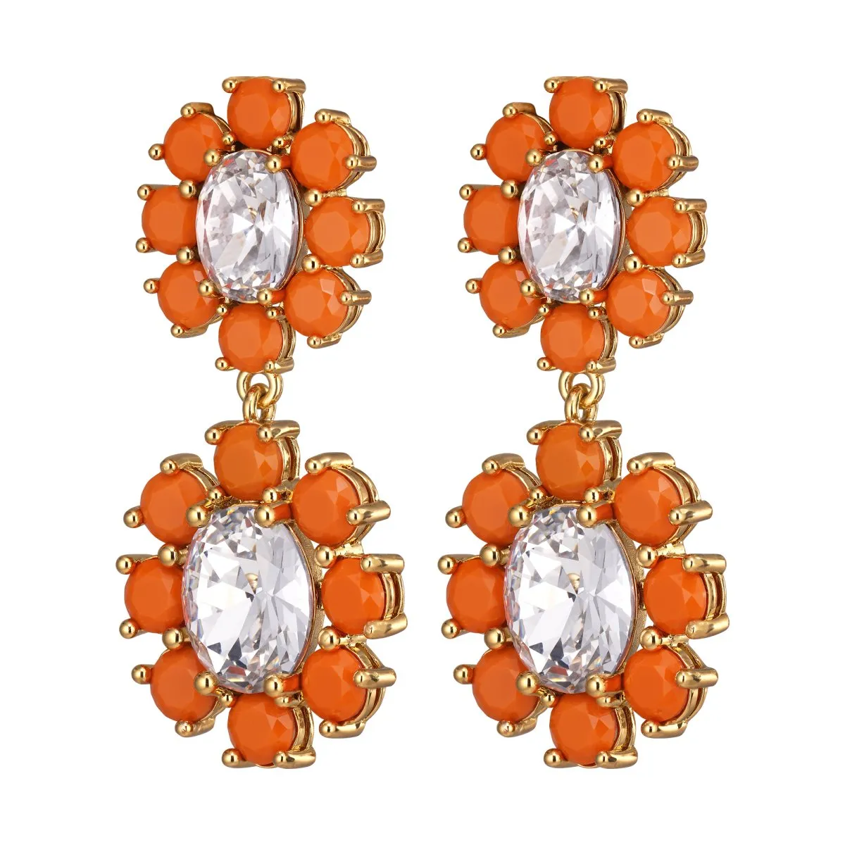 Dyrberg/Kern Jewellery Dyrberg/Kern - Lina SG Coral & Crystal