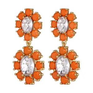 Dyrberg/Kern Jewellery Dyrberg/Kern - Lina SG Coral & Crystal