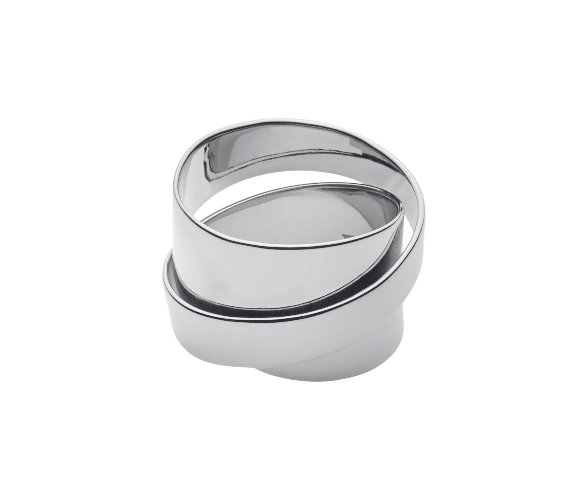 Dyrberg/Kern Jewellery Dyrberg/Kern Louie Shiny Silver Ring - Size 3