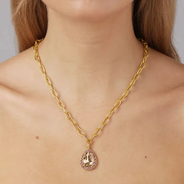 Dyrberg/Kern Jewellery Dyrberg/Kern - Metta Gold Necklace Golden