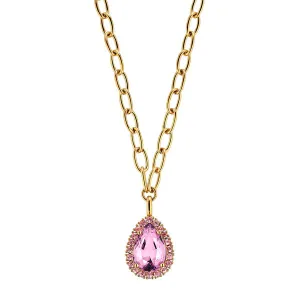 Dyrberg/Kern Jewellery Dyrberg/Kern - Metta Gold Necklace Light Rose