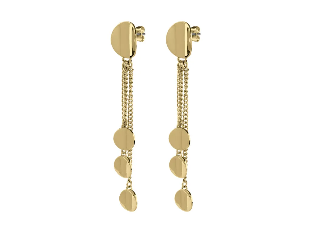 Dyrberg/Kern Jewellery Dyrberg/Kern Roslyn Shiny Gold Earring