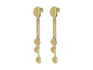 Dyrberg/Kern Jewellery Dyrberg/Kern Roslyn Shiny Gold Earring