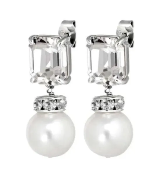 Dyrberg/Kern Jewellery Dyrberg/Kern - Wali SS Crystal & White Pearl
