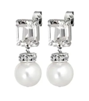Dyrberg/Kern Jewellery Dyrberg/Kern - Wali SS Crystal & White Pearl