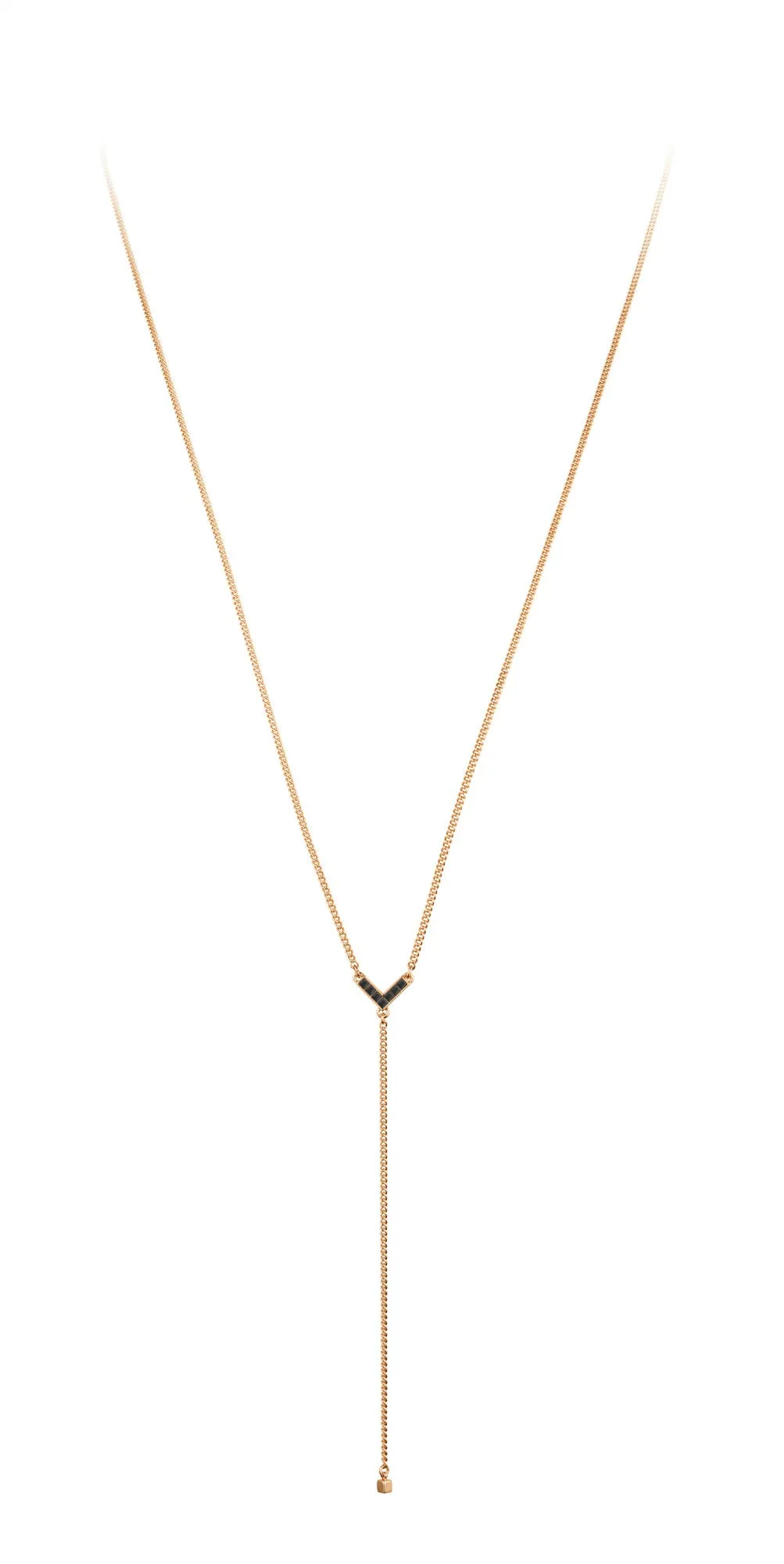 Dyrberg/Kern Jewellery Dyrberg/Kern Yohe RG Black Pendant