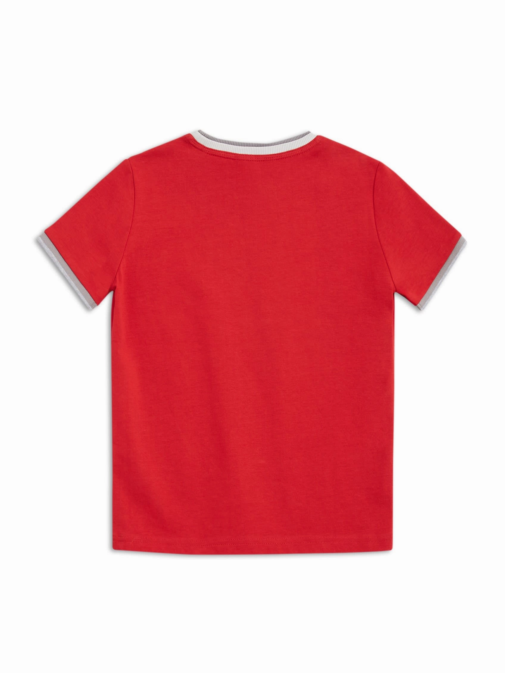 Eco Nathaniel Logo Tee (7-16) Boys Henley T Shirt