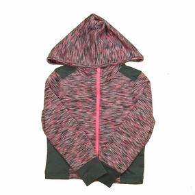 Egg Girls Gray | Pink Athletic Top ruffle tops girls, long sleeve tees girls