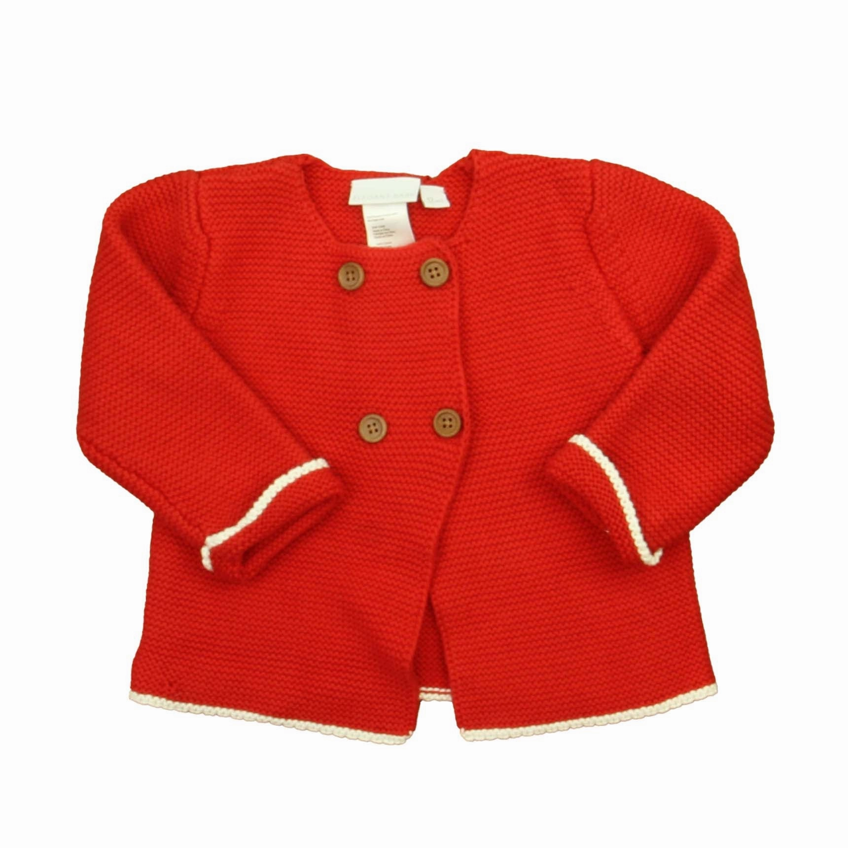 Elegant Baby Girls Red Cardigan girls knit pullovers, cardigan sweaters girls