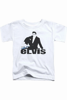 Elvis Presley Blue Suede Short Sleeve Juvenile Tee / T-Shirt graphic tees for boys, polo shirts boys