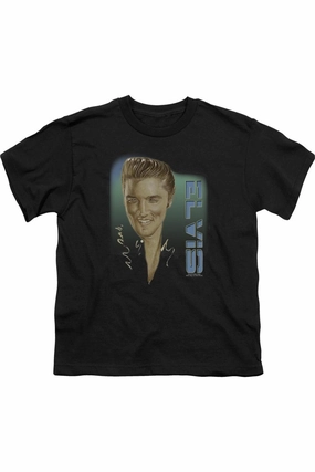 Elvis Presley Elvis 56 Short Sleeve Juvenile Tee / T-Shirt graphic tees for boys, polo shirts boys