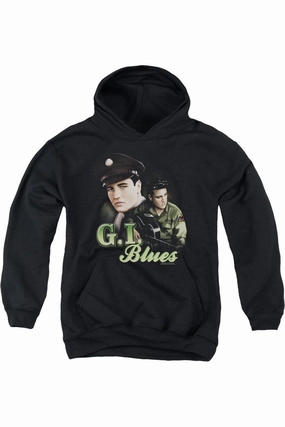 Elvis Presley G I Blues Youth Pull Over Hoodie graphic tees for boys, polo shirts boys