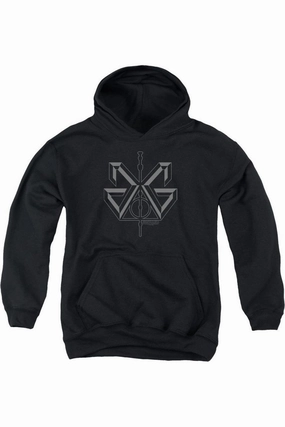 Fantastic Beasts 2 Grindelwald Sigil Youth Pull Over Hoodie / Hooded Sweatshirt graphic tees for boys, polo shirts boys