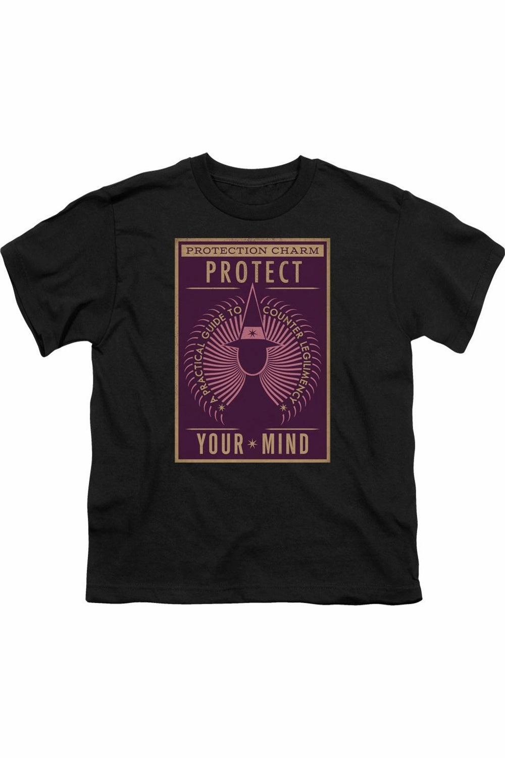 Fantastic Beasts Protect Your Mind Short Sleeve Juvenile Tee / T-Shirt graphic tees for boys, polo shirts boys