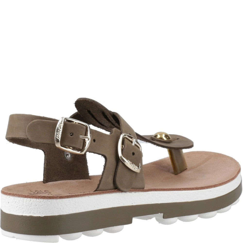 Fantasy Marlena Buckle Up Sandal Women's Sneakers Casual Walking Shoes