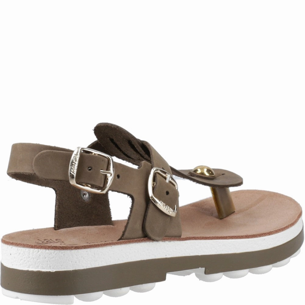 Fantasy Marlena Buckle Up Sandal Women's Sneakers Casual Walking Shoes