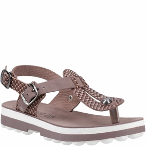 Fantasy Marlena Buckle Up Sandal Lightweight Running Shoes,Slip On Athletic Shoes,Breathable Workout Shoes