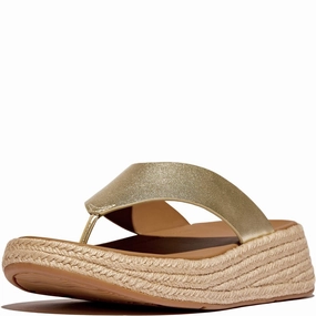 Fitflop F-Mode Toe Post Espadrille Lightweight Running Shoes,Slip On Athletic Shoes,Breathable Workout Shoes