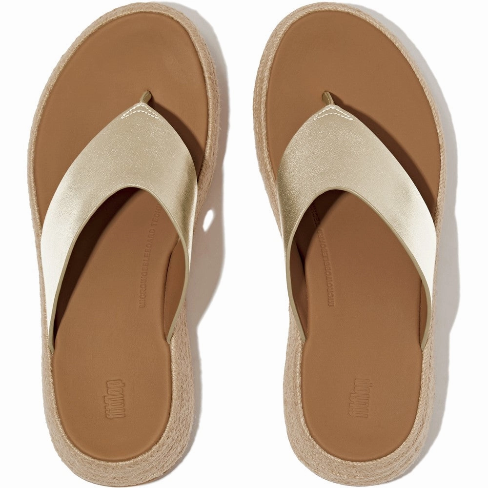 Fitflop F-Mode Toe Post Espadrille Women's Sneakers Casual Walking Shoes
