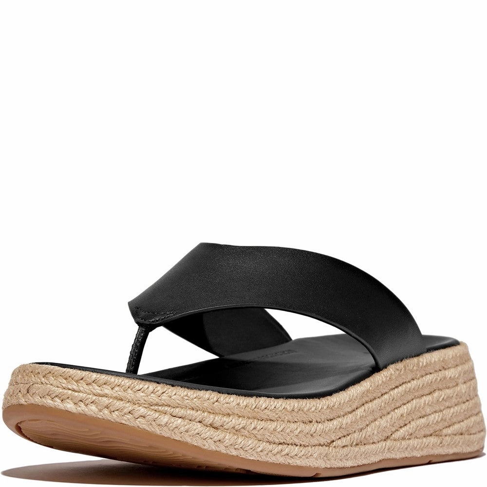 Fitflop F-Mode Toe Post Espadrille Lightweight Running Shoes,Slip On Athletic Shoes,Breathable Workout Shoes