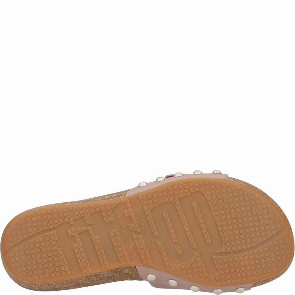 Fitflop iQushion Adjustable Buckle Slides Women's Sneakers Casual Walking Shoes