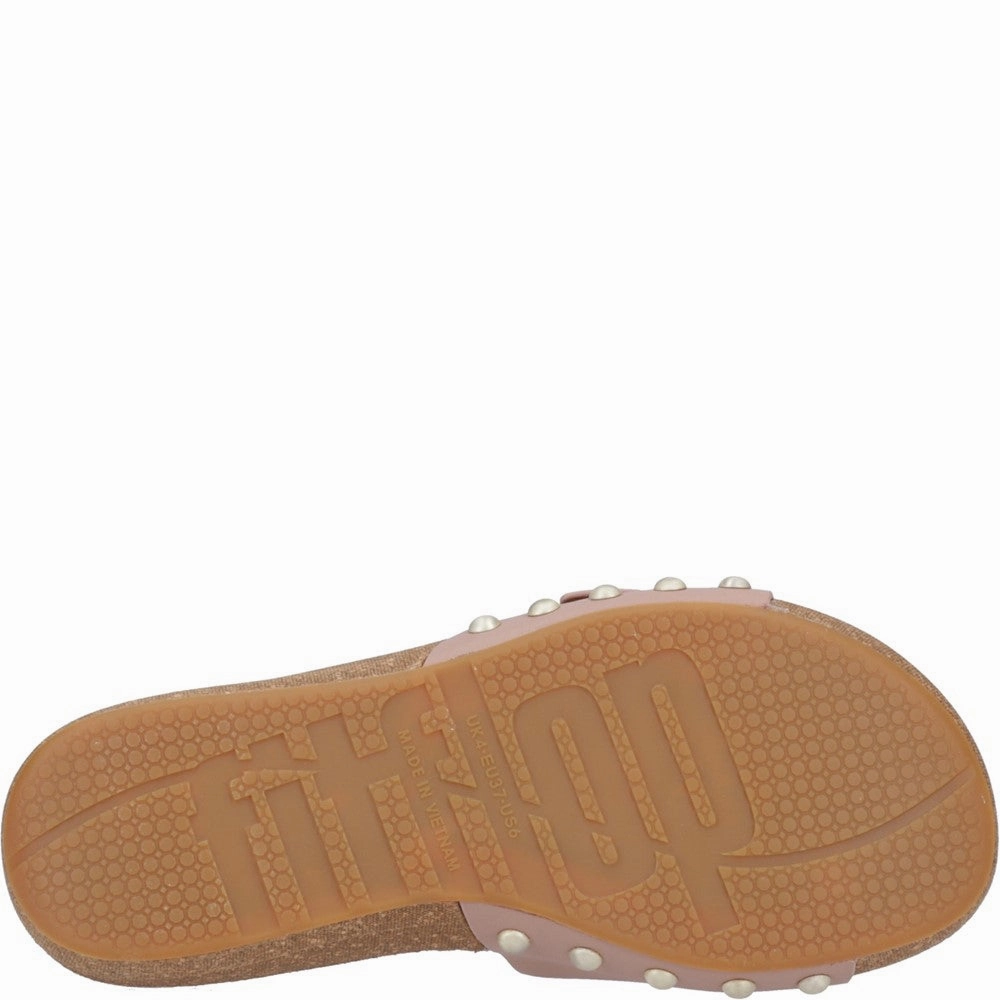 Fitflop iQushion Adjustable Buckle Slides Women's Sneakers Casual Walking Shoes