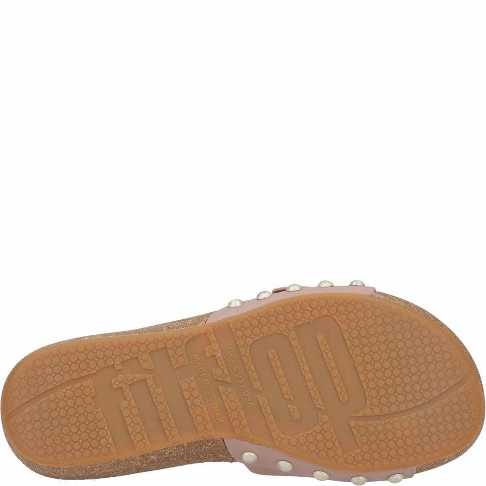 Fitflop iQushion Adjustable Buckle Slides Women's Sneakers Casual Walking Shoes