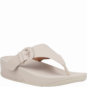 Fitflop Lulu Buckle Toe Post Sandals Lightweight Running Shoes,Slip On Athletic Shoes,Breathable Workout Shoes