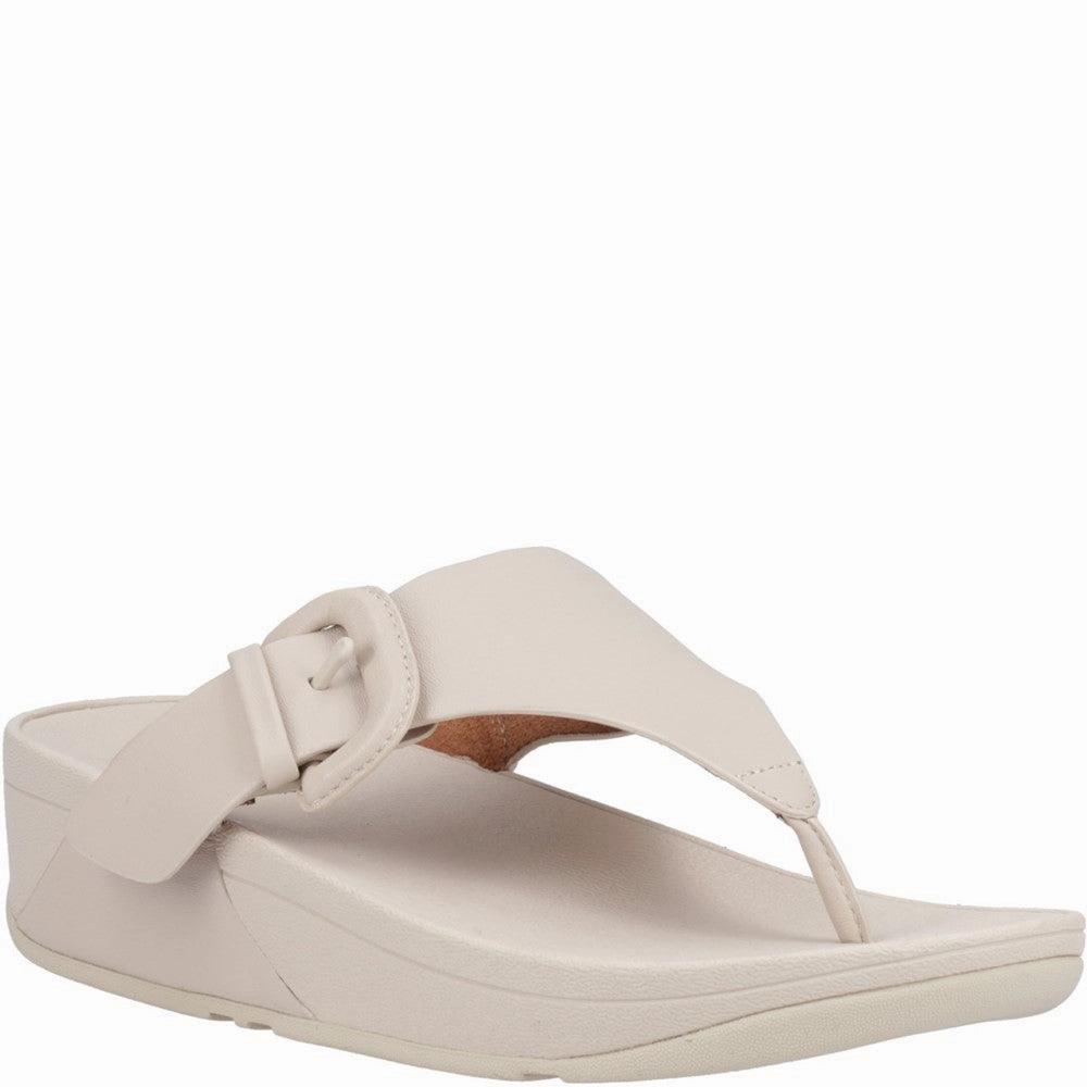 Fitflop Lulu Buckle Toe Post Sandals Lightweight Running Shoes,Slip On Athletic Shoes,Breathable Workout Shoes