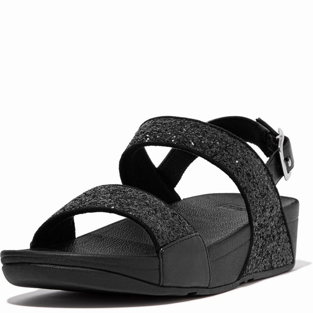 Fitflop Lulu Glitter Sandals Lightweight Running Shoes,Slip On Athletic Shoes,Breathable Workout Shoes