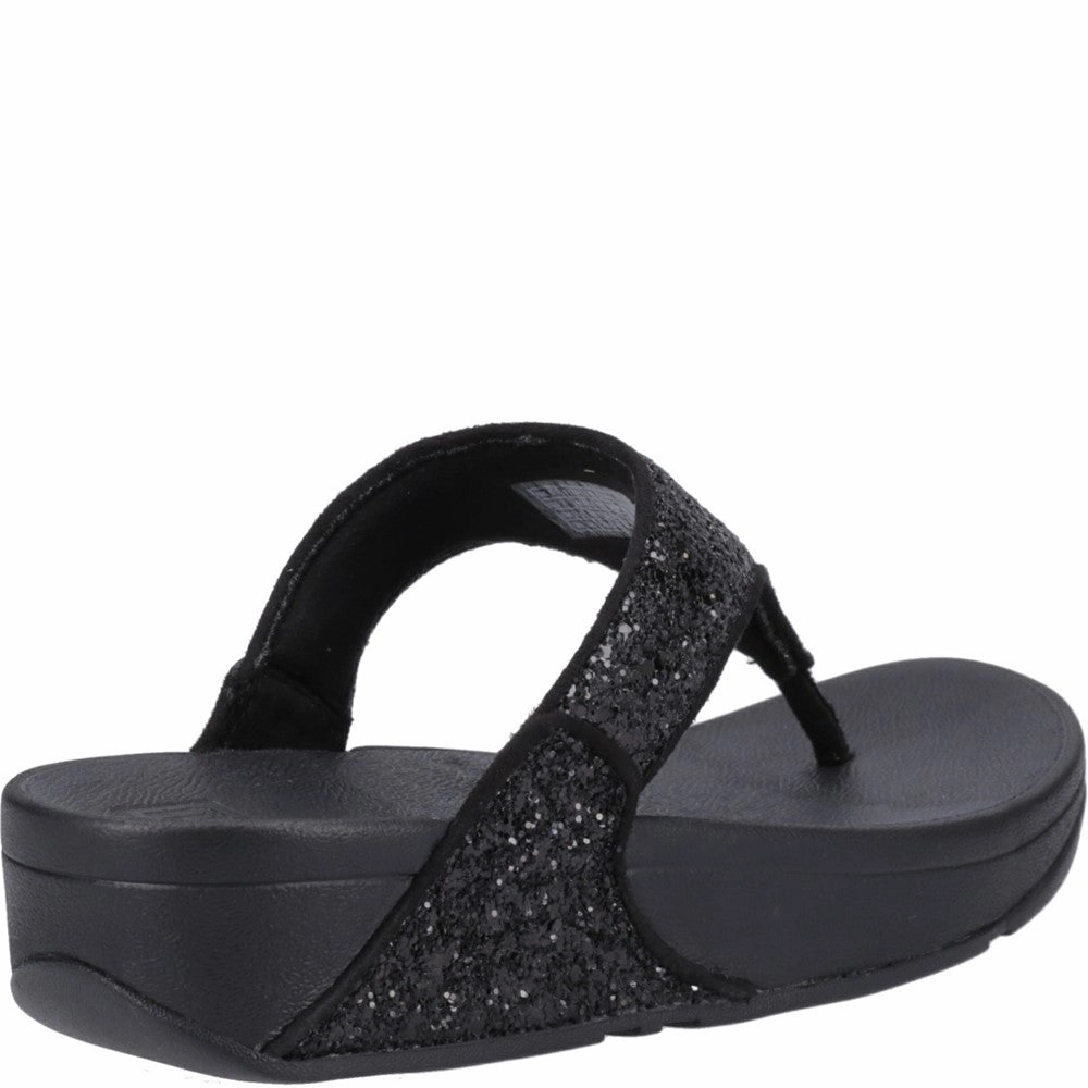 Fitflop Lulu Glitter Toe-Post Sandals Women's Sneakers Casual Walking Shoes