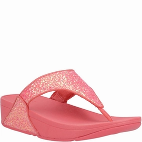 Fitflop Lulu Glitter Toe-Post Sandals Lightweight Running Shoes,Slip On Athletic Shoes,Breathable Workout Shoes