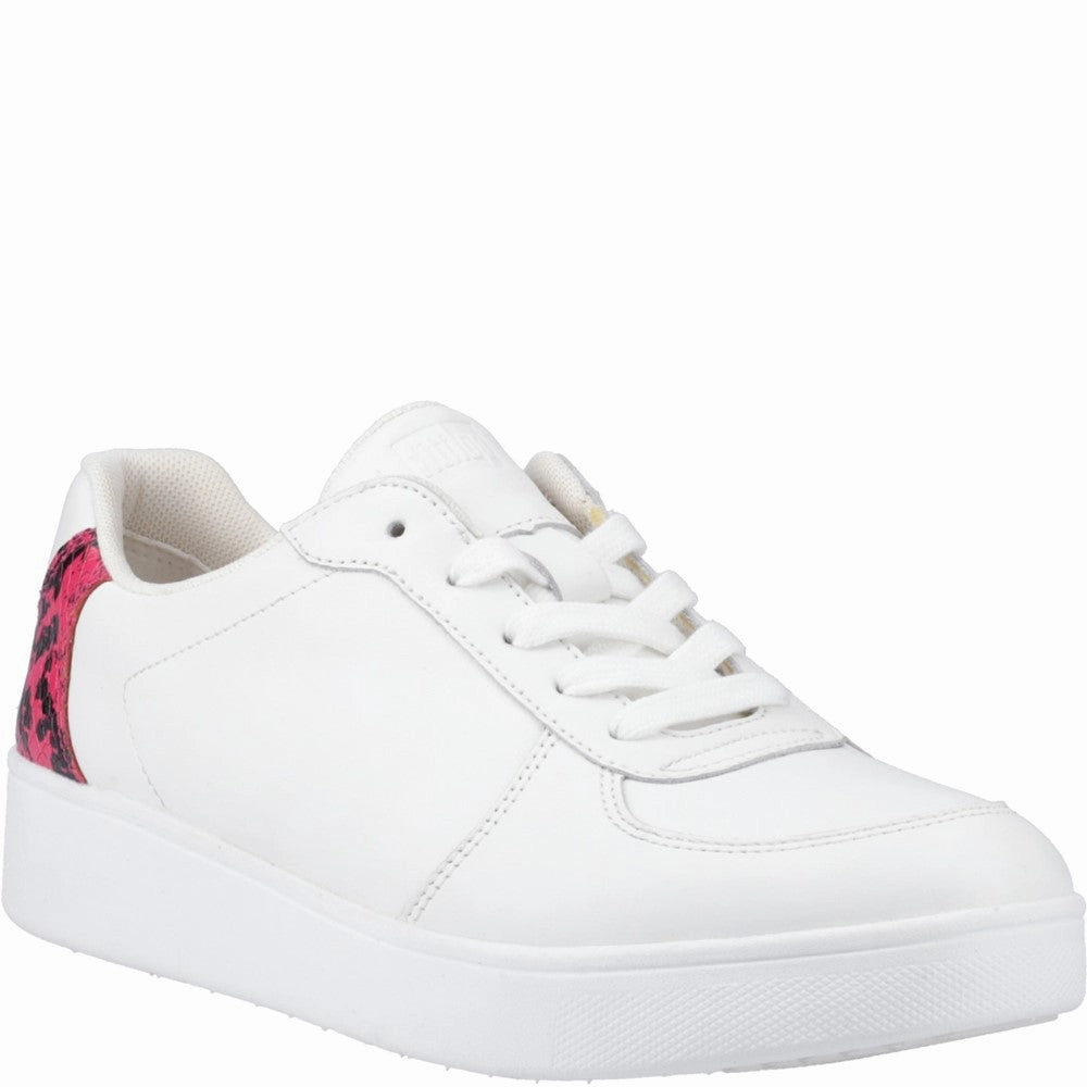 Fitflop Rally Snakeprint-Backtab Sneakers Lightweight Running Shoes,Slip On Athletic Shoes,Breathable Workout Shoes