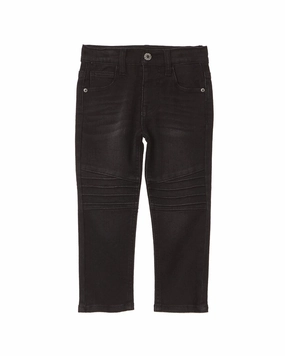 Flapdoodles Denim Skinny Leg boys jogger pants, school uniform pants boys