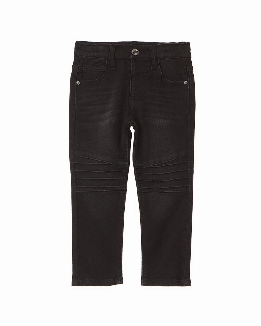 Flapdoodles Denim Skinny Leg Boys Elastic Waist Trousers