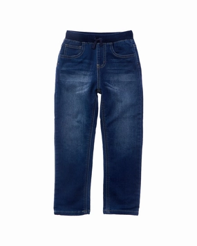 Flapdoodles Knit Denim Straight Fit Jean leggings girls, wide leg pants girls