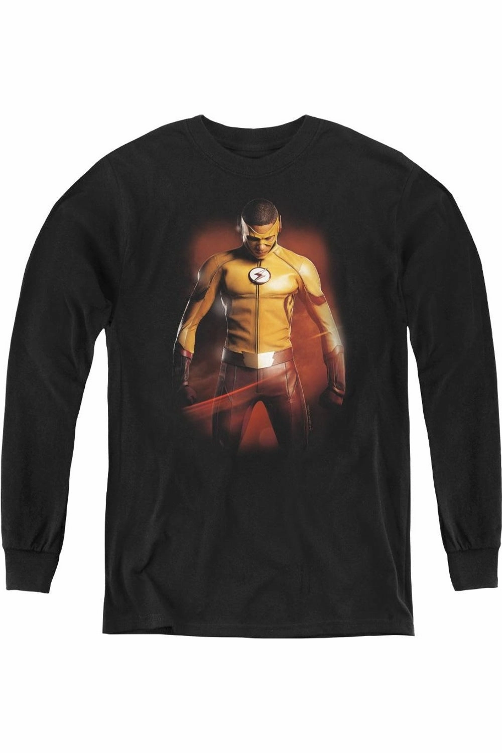 Flash Kid Flash Youth Long Sleeve Tee / T-Shirt graphic tees for boys, polo shirts boys