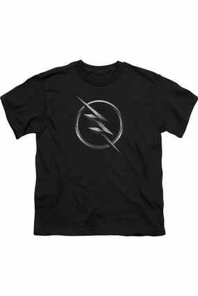 Flash Zoom Logo Short Sleeve Youth Tee / T-Shirt graphic tees for boys, polo shirts boys