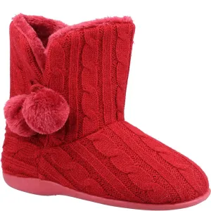 Fleet & Foster Apple Knitted Bootie Slipper Lightweight Running Shoes,Slip On Athletic Shoes,Breathable Workout Shoes