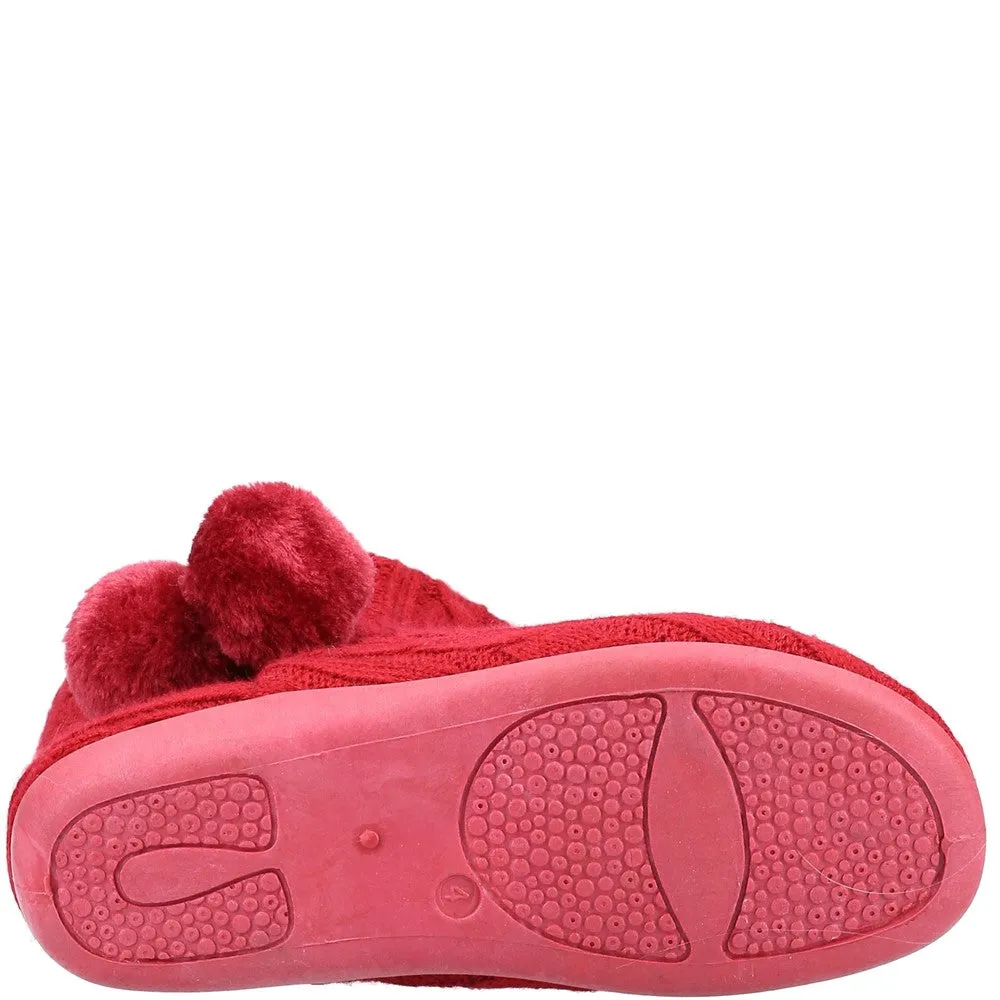 Fleet & Foster Apple Knitted Bootie Slipper Women's Sneakers Casual Walking Shoes