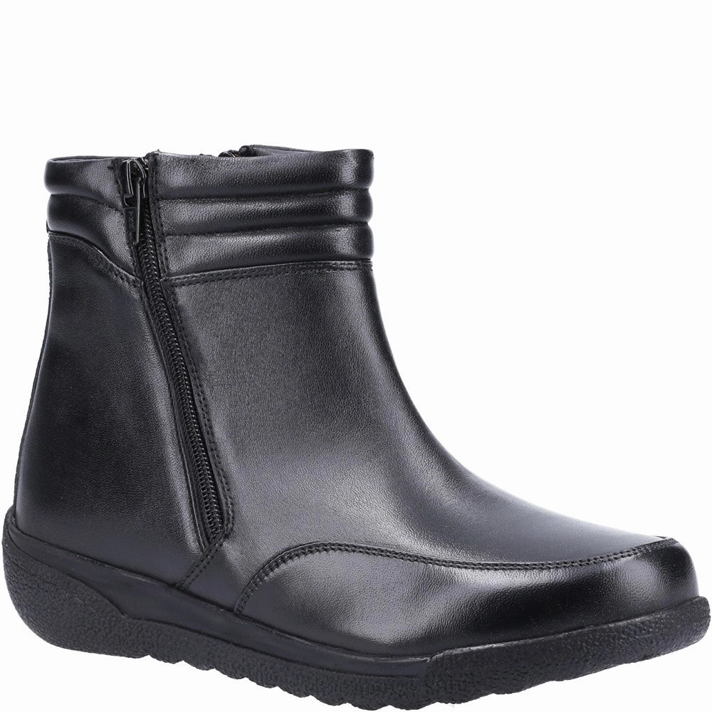 Fleet & Foster Morocco Twin Zip Ankle Boot Lightweight Running Shoes,Slip On Athletic Shoes,Breathable Workout Shoes