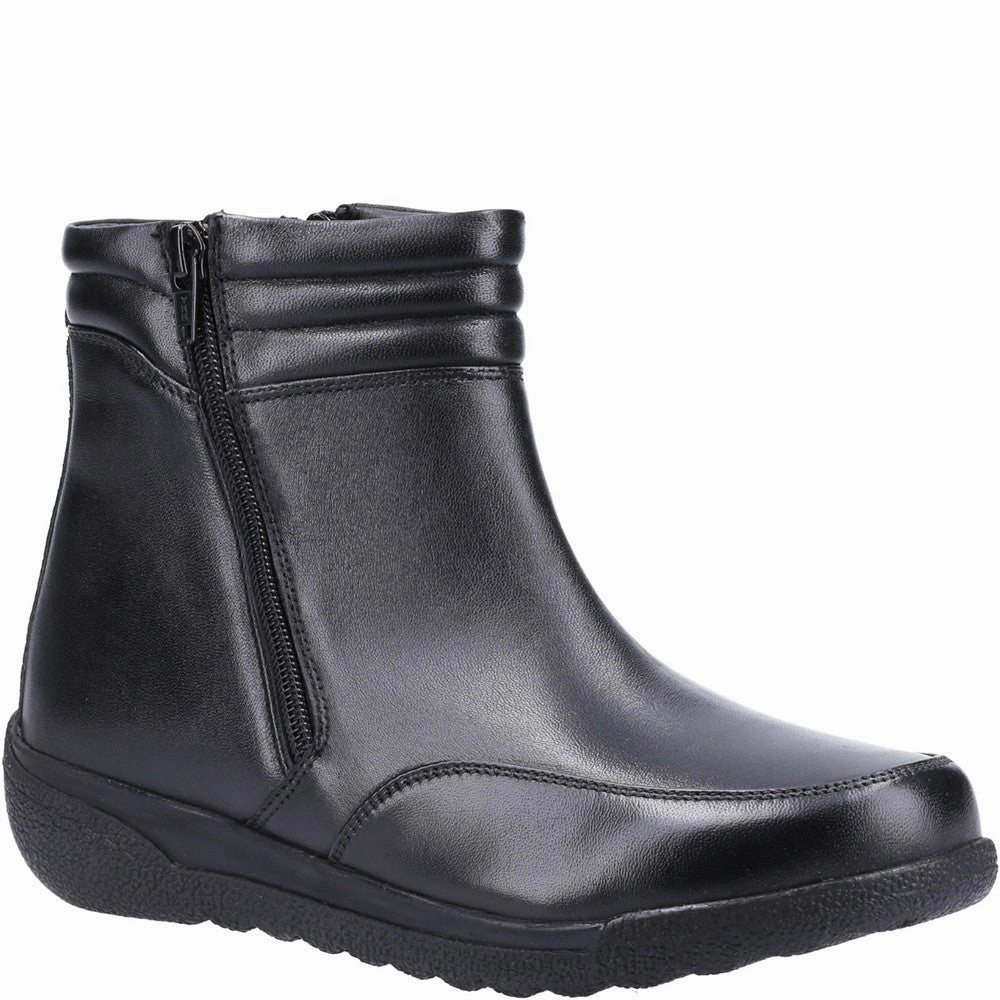 Fleet & Foster Morocco Twin Zip Ankle Boot Lightweight Running Shoes,Slip On Athletic Shoes,Breathable Workout Shoes